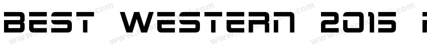 Best Western 2015 Re字体转换